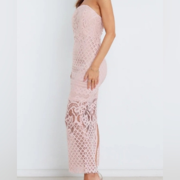 Petal & Pup Cordelia Dress in Blush - Picture 2 of 7